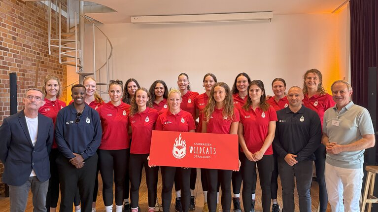 Sparkasse Vorpommern stärkt die „Sparkassen Wildcats Stralsund“