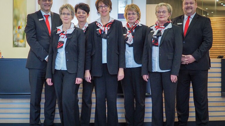 Gern für Sie da - unsere Filialleiter in Stralsund und Franzburg