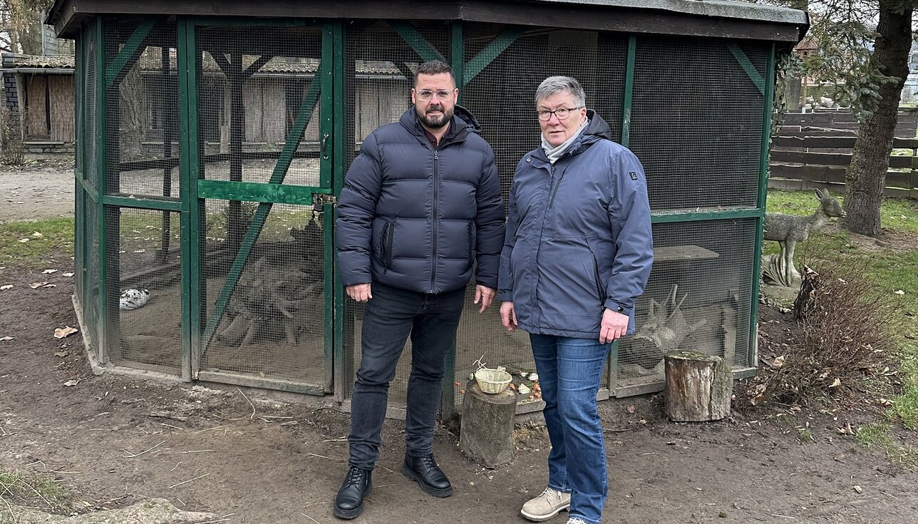 1500 Euro für Tierpark Grimmen nach Vandalismus