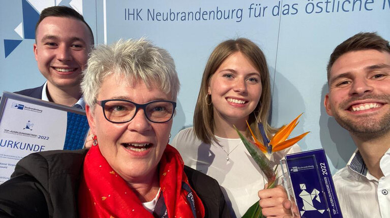 Sparkasse Vorpommern ist „TOP-Ausbildungsbetrieb 2022“
