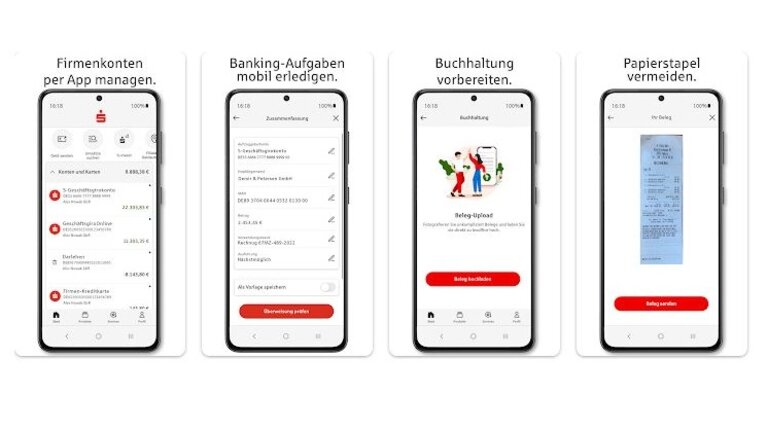 Neue Sparkassen Business-APP