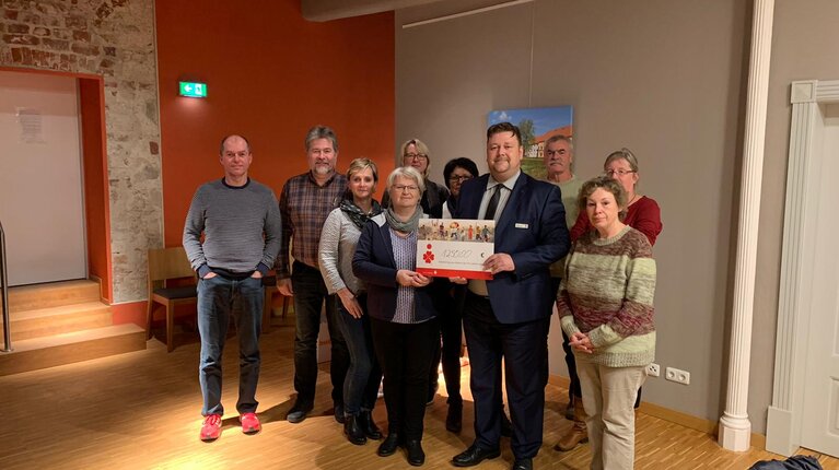 PS-Zweckertrag unterstützt Verein zur Förderung von Kultur, Historie und historischer Entwicklung Franzburg e. V.