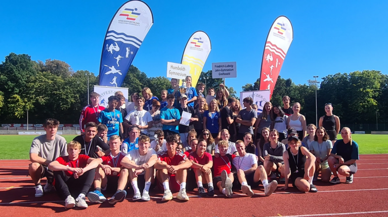 Sparkasse unterstützt Sportfest der Gymnasien Vorpommerns