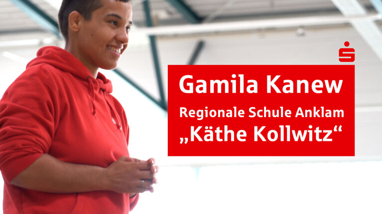 Gamila Kanew überrascht Schüler in Anklam mit Sportstunde (Video)