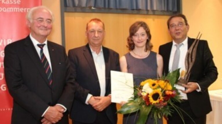 Sparkasse Vorpommern und Unternehmerverband Vorpommern e. V. stiften Preis für hervorragende wissenschaftliche Leistungen