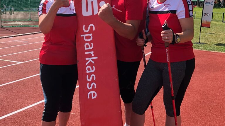 Sportabzeichen-Tour in Greifswald - Sparkasse Vorpommern ist dabei