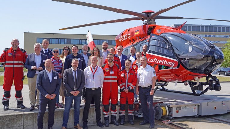 DRF Luftrettung feiert Jubiläum in Greifswald