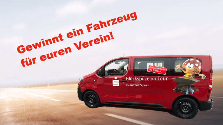 Neuer Transporter für den Verein – jetzt bewerben!
