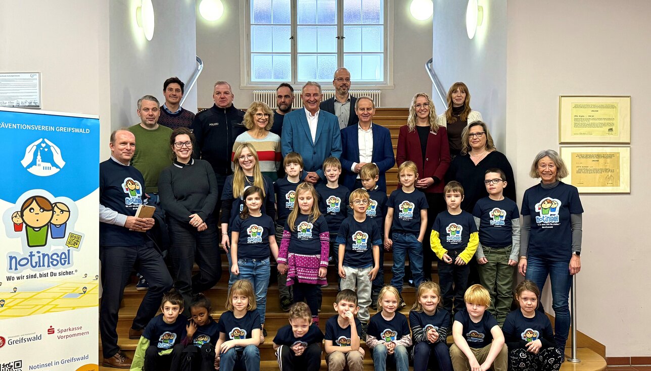 Sparkasse Vorpommern wird Teil der Notinsel-Initiative: Ein starkes Signal für mehr Kinderschutz